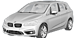 BMW F45 C129E Fault Code